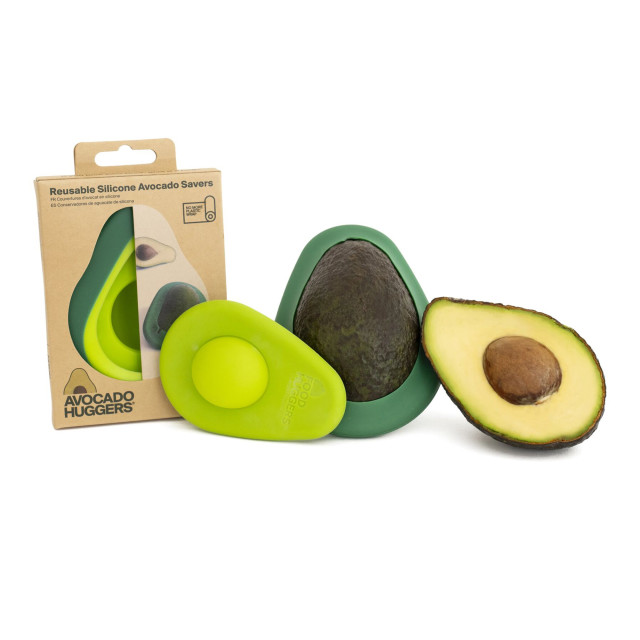 Food Huggers Avocado Huggers, Set of 2 with packaging