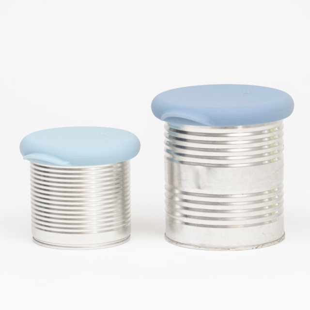 Food Huggers Silicone Airtight Can Huggers, Set of 2 on cans