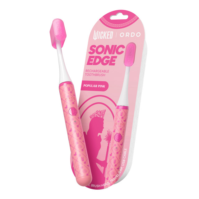 Ordo Sonic Edge Rechargeable Toothbrush - Wicked Popular Pink