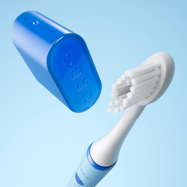 Ordo Sonic Edge Rechargeable Toothbrush - Cobalt Breeze close up