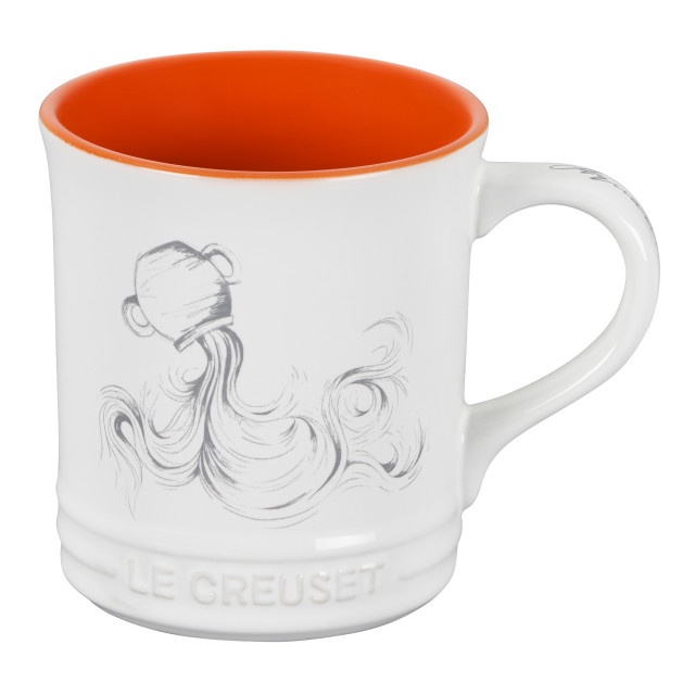 Le Creuset Zodiac Seattle Mug, 400ml - Aquarius