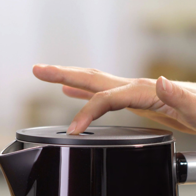 Krups Smart n Light Digital Kettle, 1.7L top button