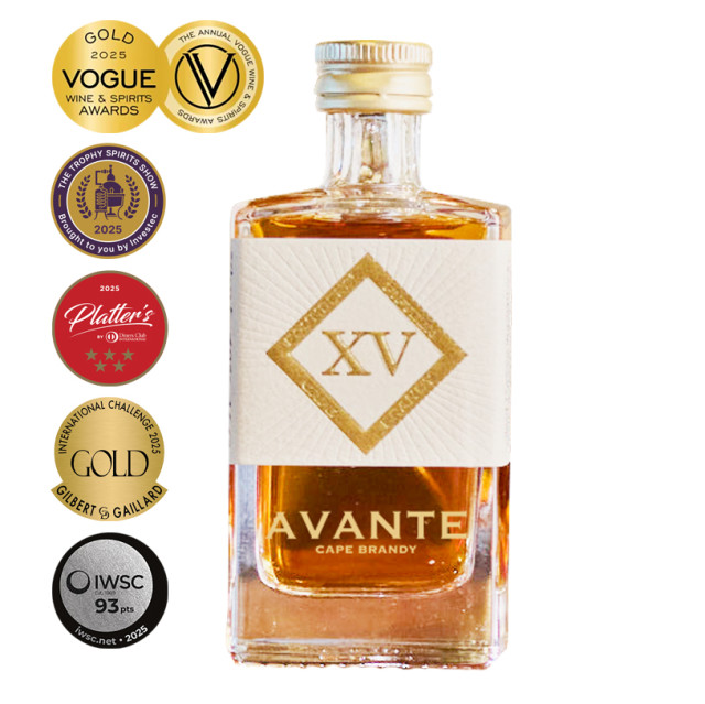 Avante Brandy Mini XV Cape Brandy, 50ml