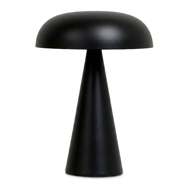 Maisonware Button Portable & Rechargeable Lamp - Matte Black