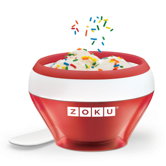 Zoku Ice Cream Maker, 150ml - Red