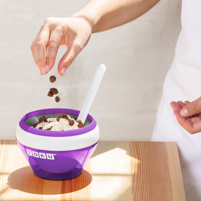 Zoku Ice Cream Maker, 150ml - Purple