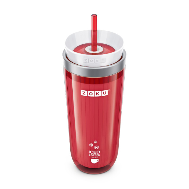 Zoku Iced Coffee Maker, 325ml - Red