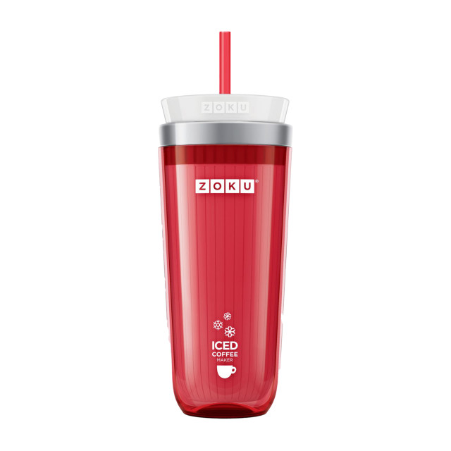 Zoku Iced Coffee Maker, 325ml - Red