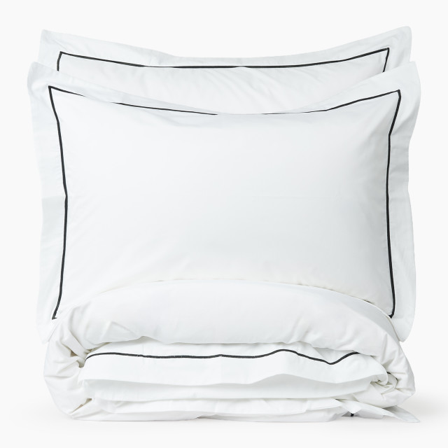 Thread Office Hudson Embroidery Duvet Cover Set - Super King