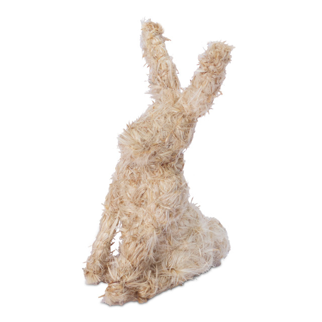 Andrea's Topiaries Natural Pampas Sitting Rabbit - Extra Small