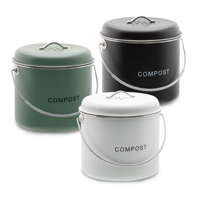 MicroGarden Kitchen Compost Recycling Bin, 6L