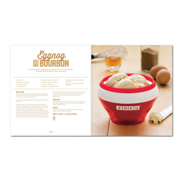 Zoku Endless Summer Ice Cream Recipe Book