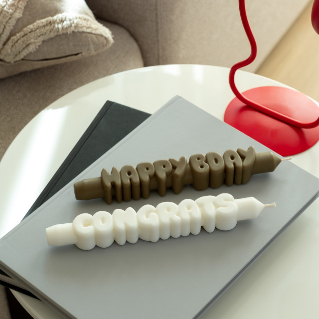 CandleHand 3D Birthday Candle Set