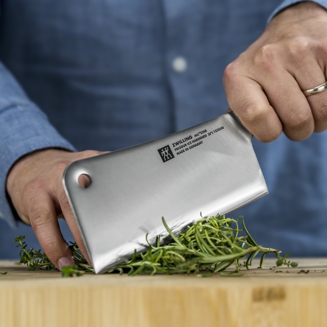 Lifestyle image of Zwilling All Star Cleaver Knife, 15cm