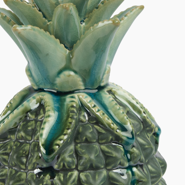 Thread Office Ceramic Green Pineapple Objet