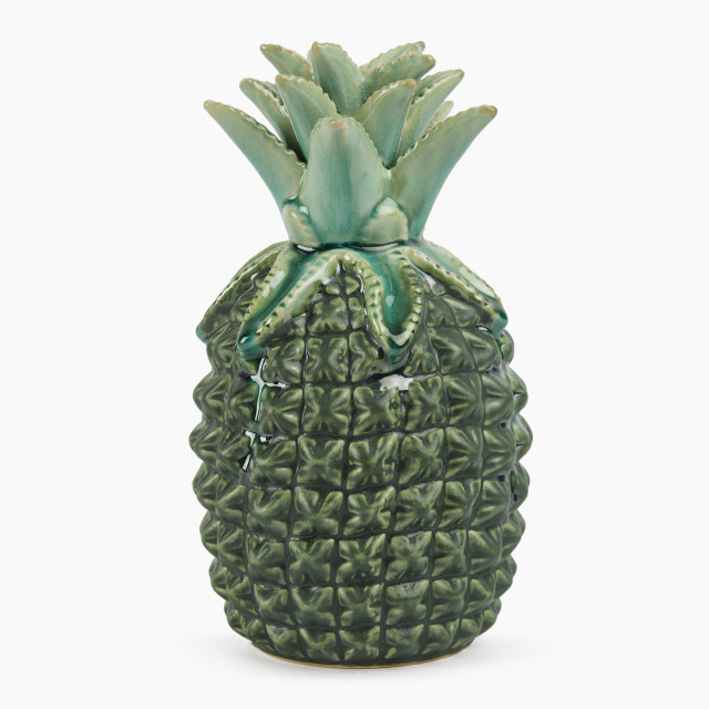 Thread Office Ceramic Green Pineapple Objet