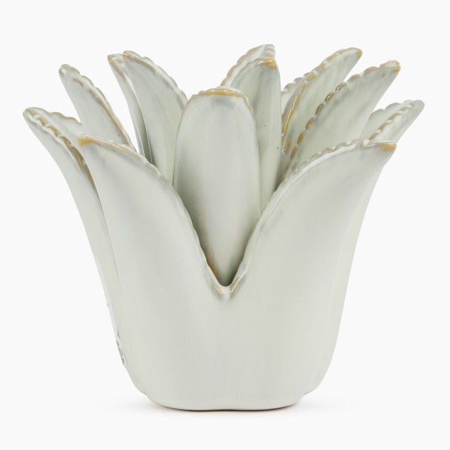 Thread Office Glazed Ceramic Pineapple Head Candle Holder