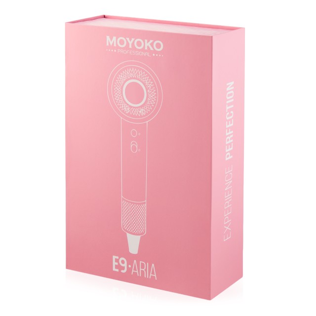 Moyoko Aria E9 Professional Hair Dryer, 1900W - Pink