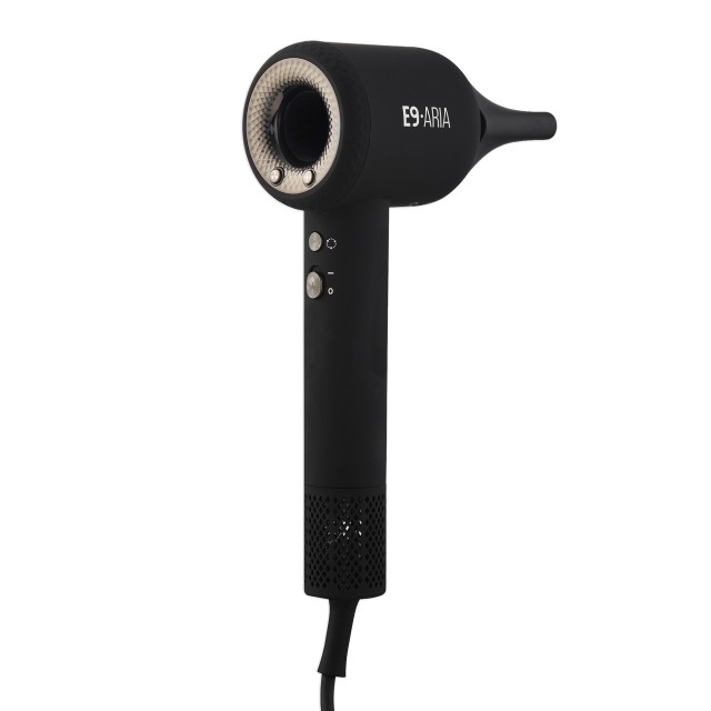 Moyoko Aria E9 Professional Hair Dryer, 1900W - Black