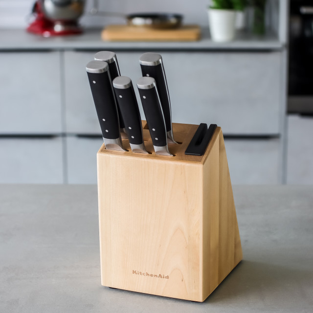 KitchenAid Gourmet Forged Knife Block Set, 5-Piece