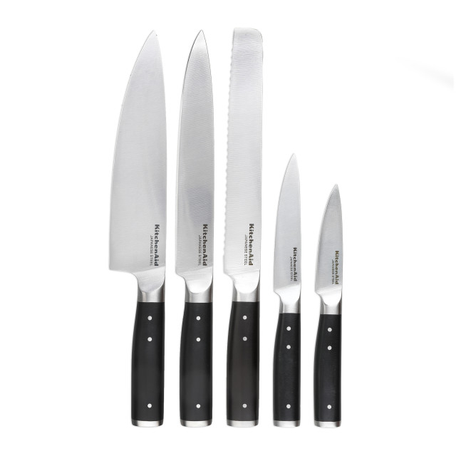 KitchenAid Gourmet Forged Knife Block Set, 5-Piece