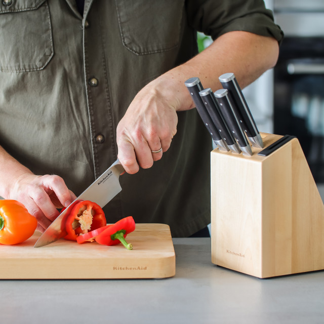 KitchenAid Gourmet Forged Knife Block Set, 5-Piece