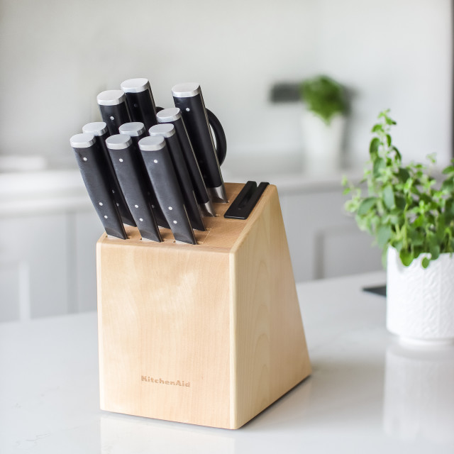 KitchenAid Gourmet Forged Knife Block Set, 11-Piece