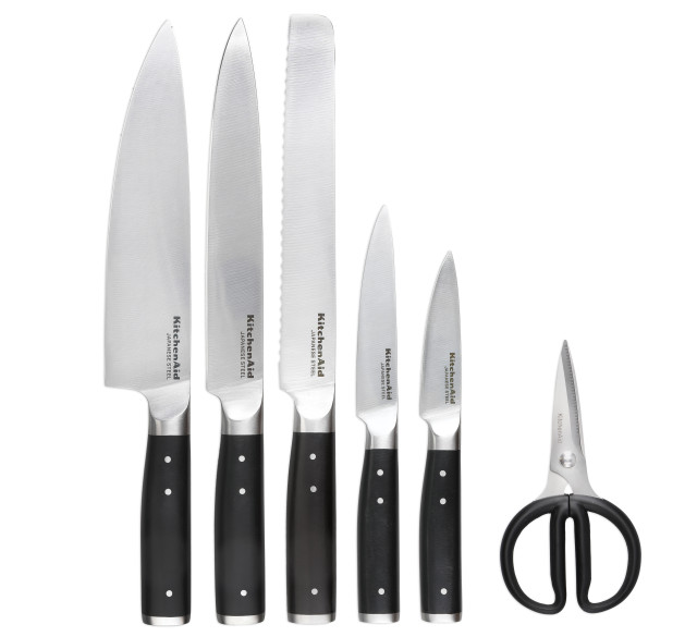 KitchenAid Gourmet Knife Block Set, 6-Piece