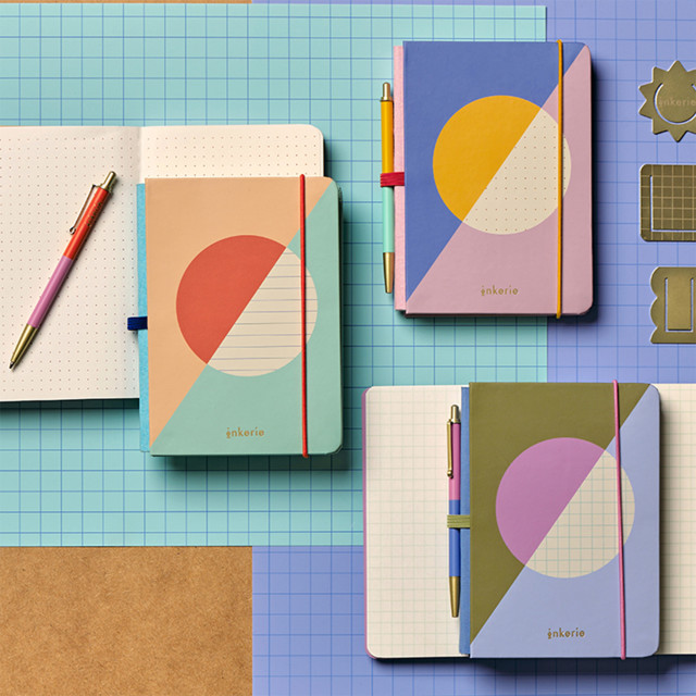 Inkerie Dotted Mini Notebook & Pen