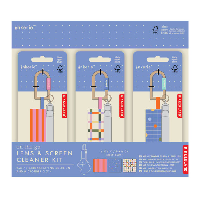 Inkerie On-The-Go Lens & Screen Cleaner Kit
