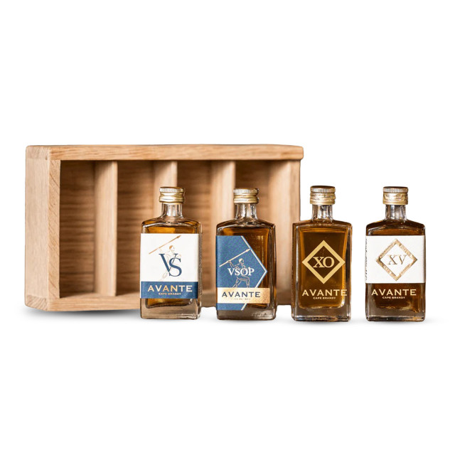 Avante Brandy Cape Brandy Tasting Cabinet Set