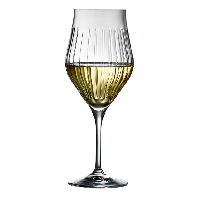 Lyngby Ane White Wine Glasses, Set of 4