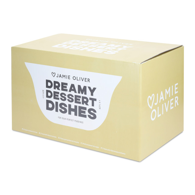 Jamie Oliver Big Love Dreamy Dessert Dishes, Set of 4