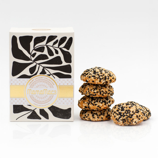 Mamamac's Cheese & Sesame Bites, 200g