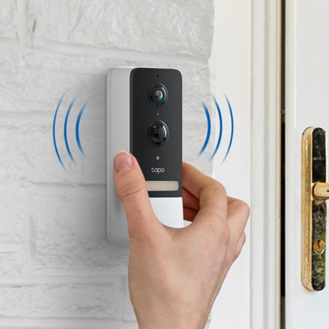 TP Link Tapo D230S1 Smart 2K Battery Video Doorbell Kit
