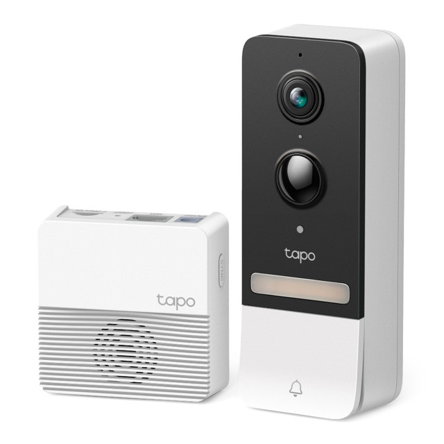TP Link Tapo D230S1 Smart 2K Battery Video Doorbell Kit