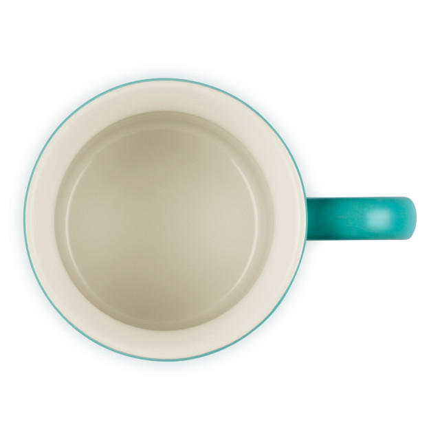 Le Creuset Riviera Stoneware Seattle Mug, 400ml top view