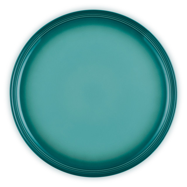 Le Creuset Riviera Coupe Collection Dinner Plate, 27cm top view