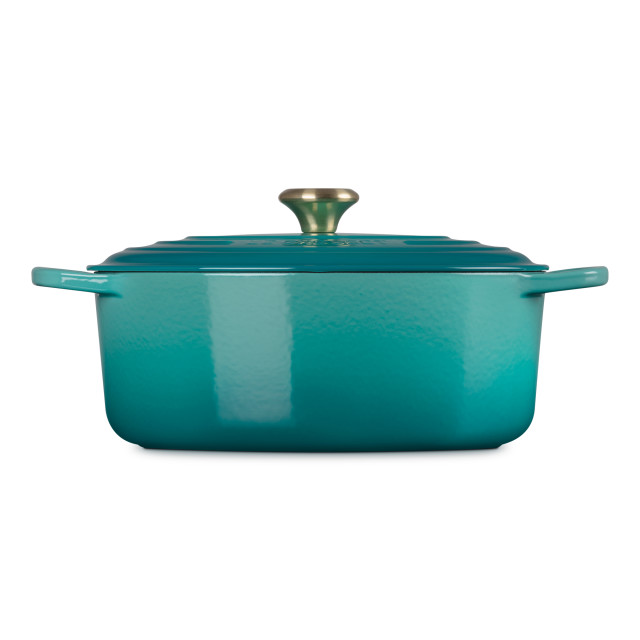 Le Creuset Riviera�Signature 6.3L Oval Cast Iron Casserole, 31cm