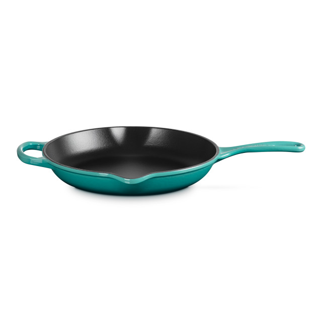 Le Creuset Riviera Signature Round Cast Iron Skillet, 26cm