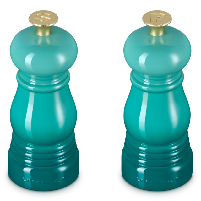 Le Creuset Riviera Classic Salt & Pepper Mills Set, 11cm