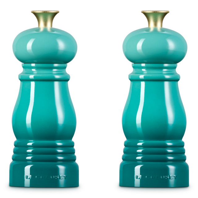 Le Creuset Riviera Classic Salt & Pepper Mills Set, 11cm