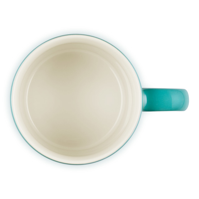 Le Creuset Riviera Stoneware Mug, 350ml top view