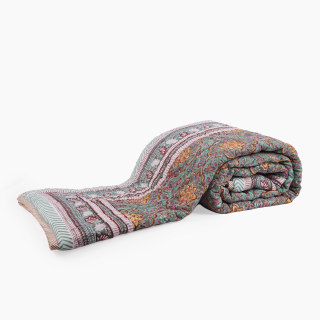 Thread Office Delhi Quilt, 220cm x 270cm