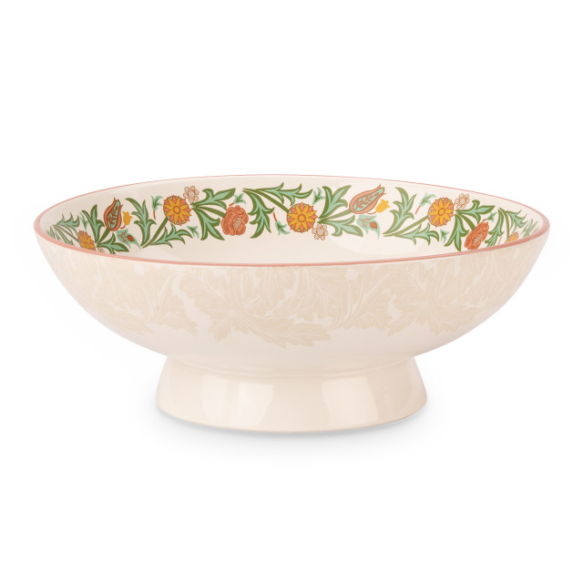 William Morris At Home Medium Footed Serving Bowl, 26cm