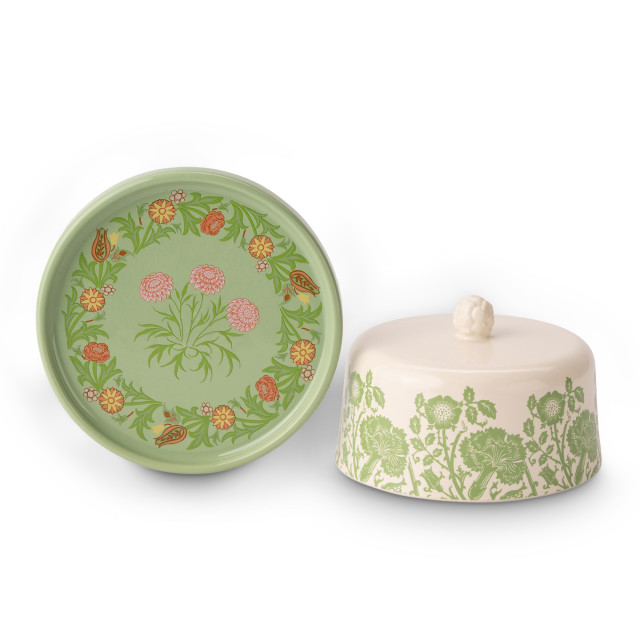 William Morris At Home Round Butter Dish