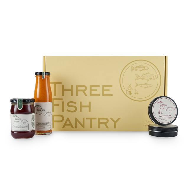 Three Fish Pantry Yellow Curated Collection Gift Box