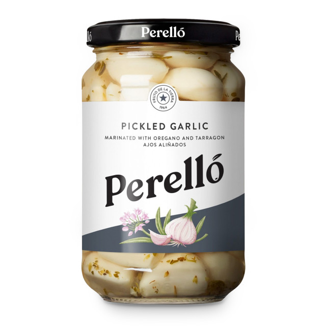 Perello Pickled Garlic Cloves in Jar, 235g