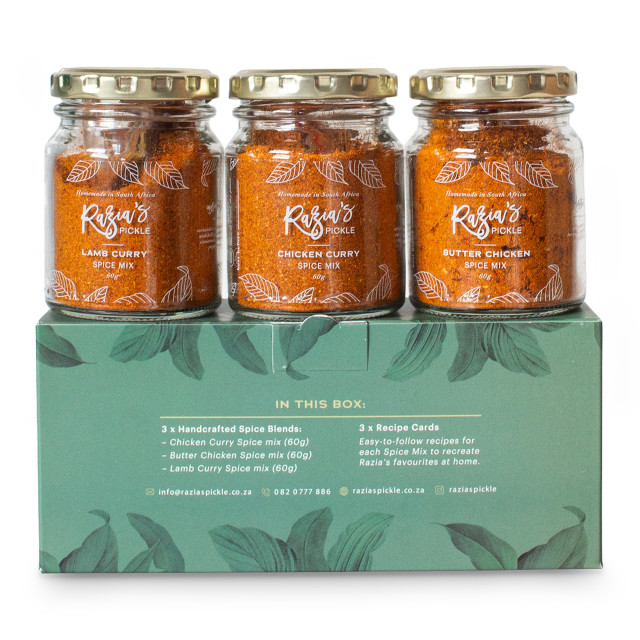 Razia's Pickle Spice Gift Box Trio Set