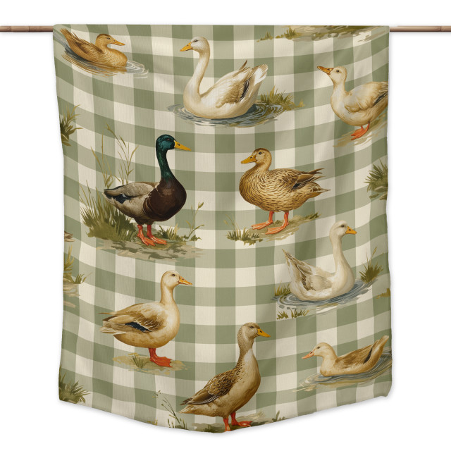 Cara Saven Decor Duck & Pond Tablecloth - 6-8 Seater